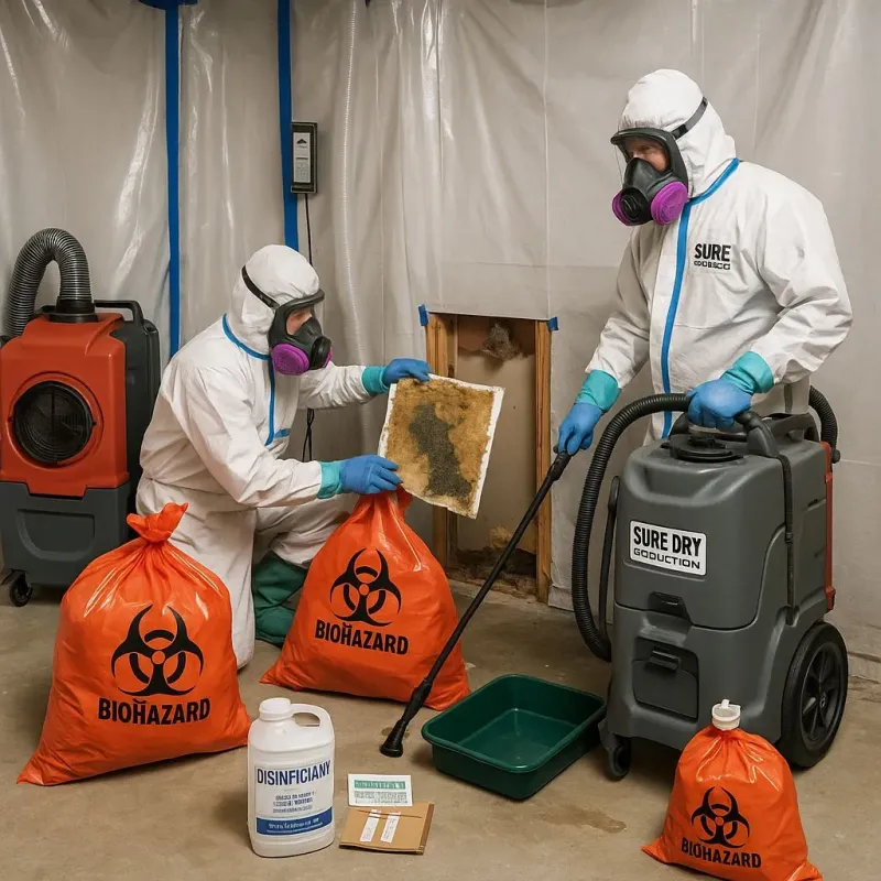 Contaminated Water Handling Protocols process in Caddo, OK