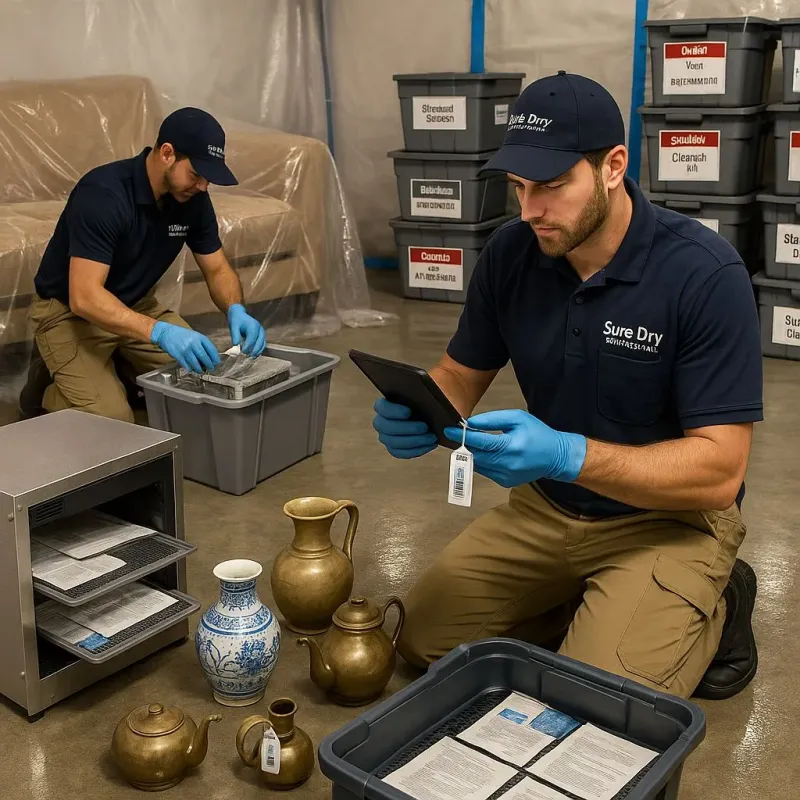 Content Protection and Restoration process in Caddo, OK