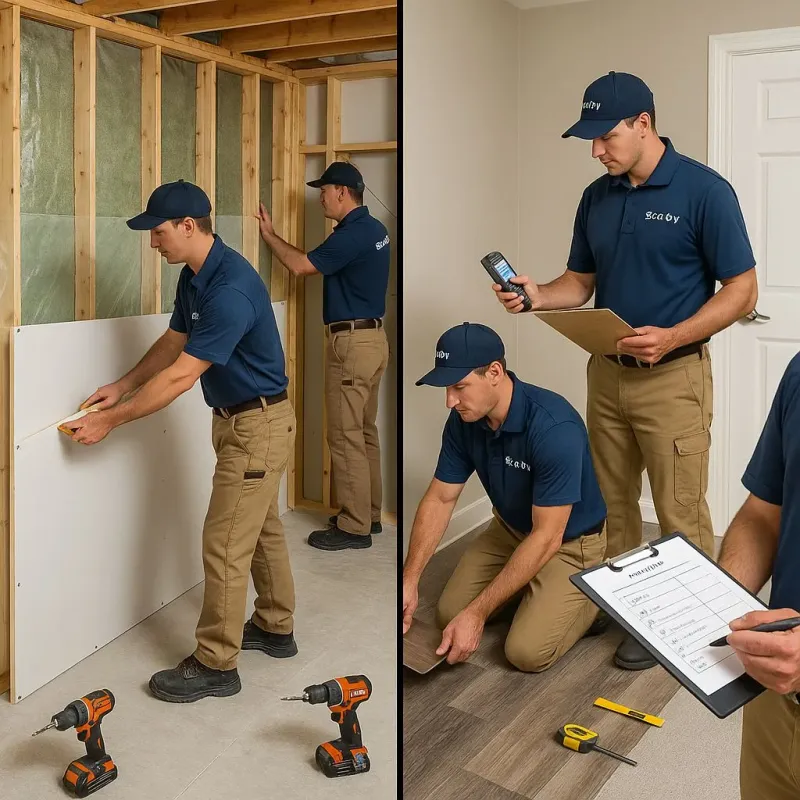 Repairs and Reconstruction process in Caddo, OK