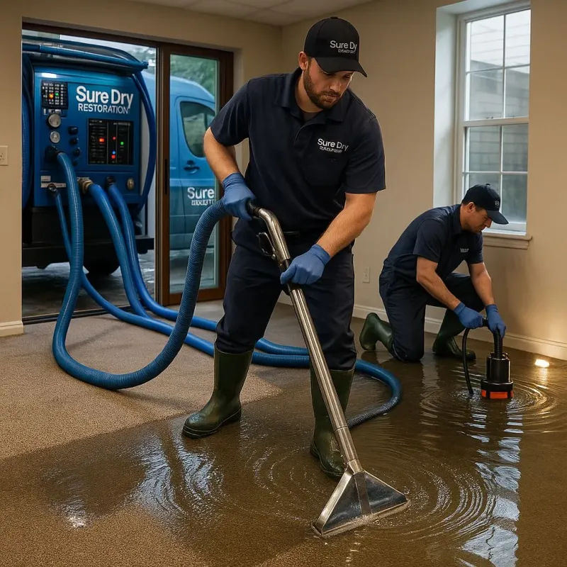 Water Extraction and Removal process in Caddo, OK